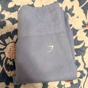 Blue Leggings with Logo